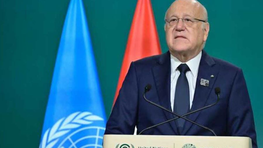 COP28: Mikati dénonce l’impact climatique des agressions israéliennes