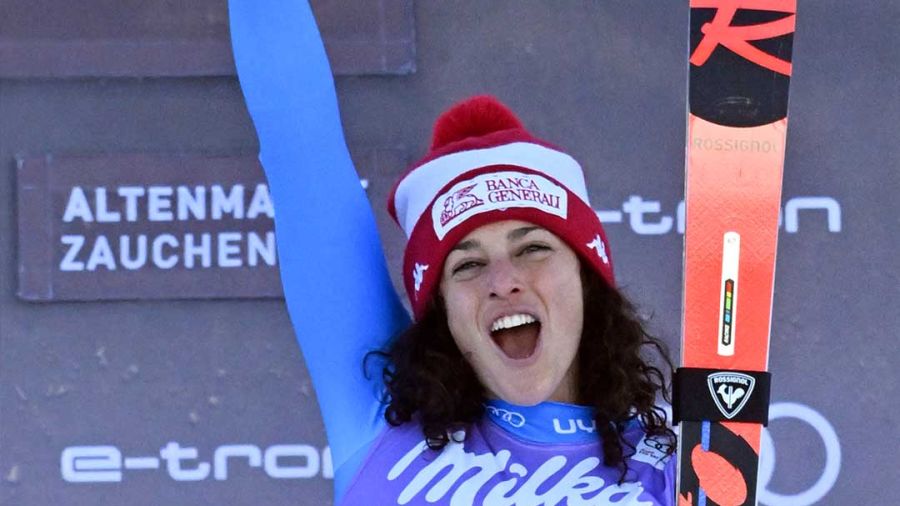 Brignone gagne le super-G de Zauchensee