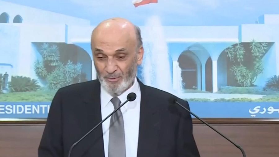 Depuis Baabda, Geagea plaide pour un État fort et une armée unifiée