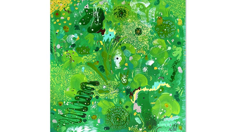 «Micro-organismes»: exposition d'Edouard Souhaid à Chaos Art Gallery