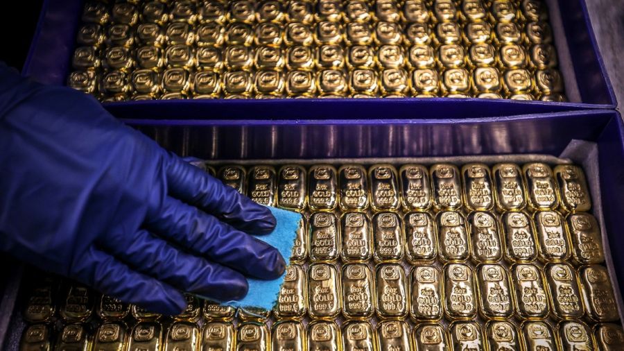 L’or atteint un nouveau record sur fond de tensions commerciales