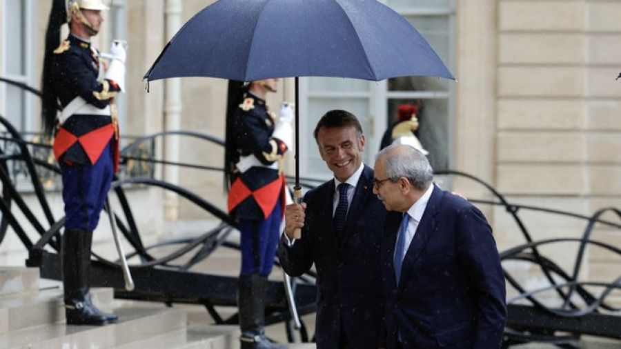 Déclaration conjointe France-Liban à l'issue de la visite de Nawaf Salam à l'Élysée