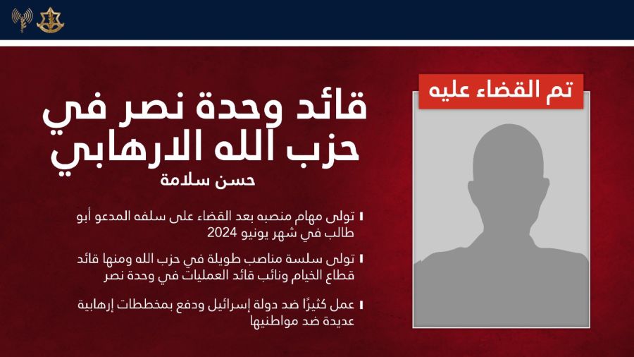 Qui était Hassan Salamé, chef de l’unité Al-Nasr du Hezbollah?