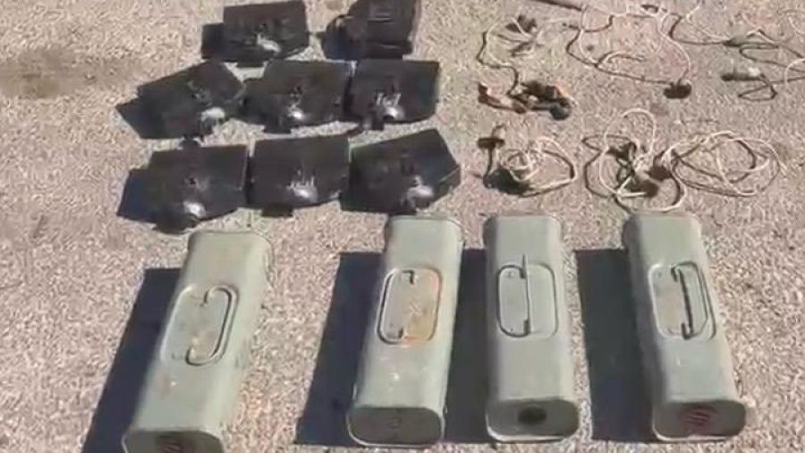 L’armée saisit 245 kg de TNT introduits clandestinement depuis la Syrie