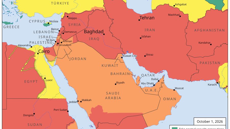 Le Canada déconseille tout voyage au Liban et dans d’autres pays de la région