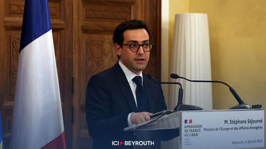 Stéphane Séjourné : Préserver le Liban est une priorité pour la France