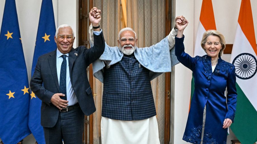 Commerce: l’Inde et l’UE concluent «l’accord de tous les accords»