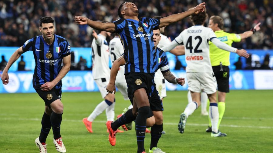 Supercoupe d'Italie: l'Inter écoeure l'Atalanta et file en finale