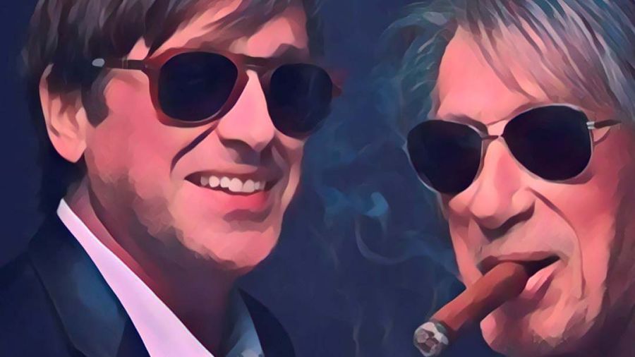 Jacques et Thomas Dutronc en tournée