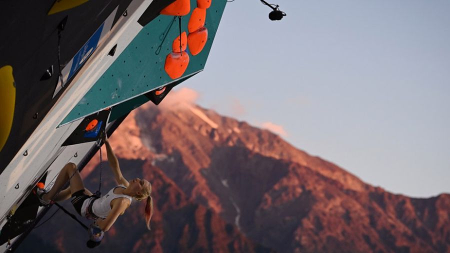 Escalade: une Coupe de monde de folie au pied du Mont-Blanc