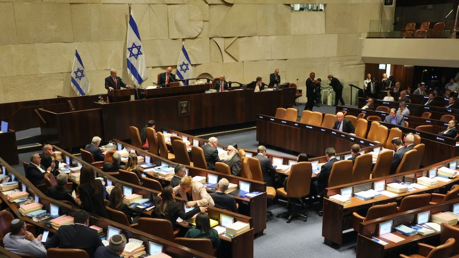 La Knesset rejette la création d'un État palestinien