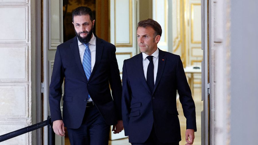 Le soutien de la France et des monarchies pétrolières à Ahmad el-Chareh