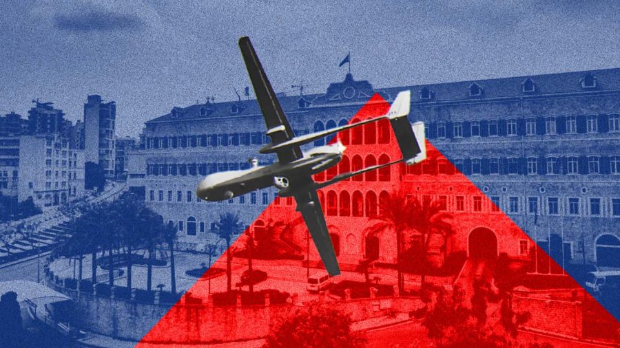 Liban: drone de guerre!