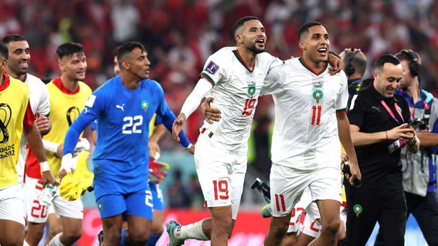 Le Maroc et la Croatie en huitièmes de finale