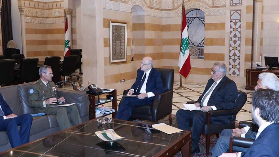 Mikati réitère l'engagement du Liban envers la 1701