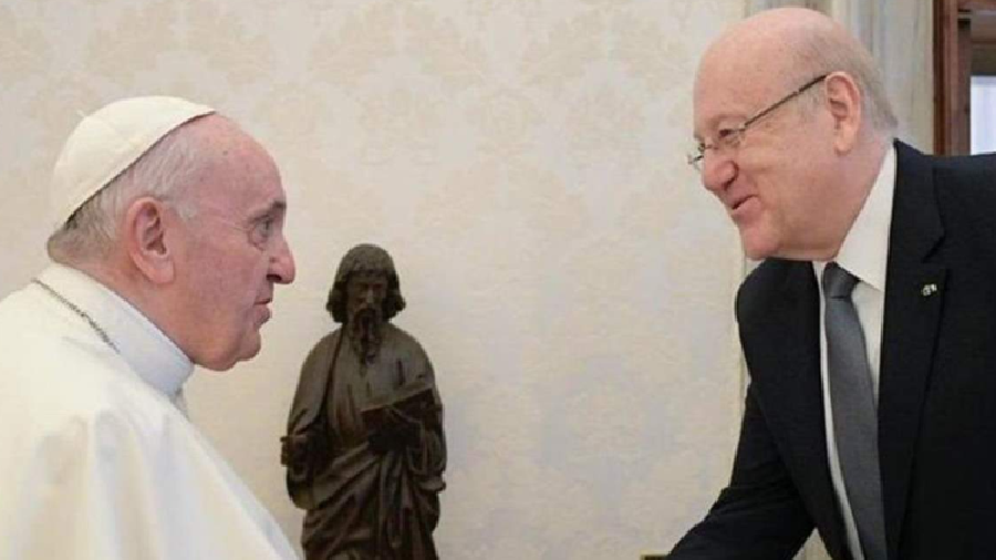 Mikati au Vatican: \