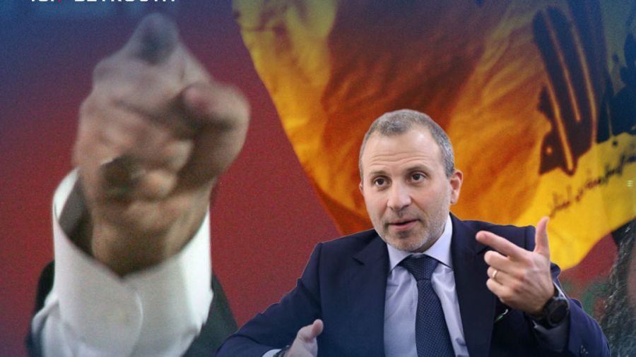 Frangié et Bassil au iftar de Nasrallah