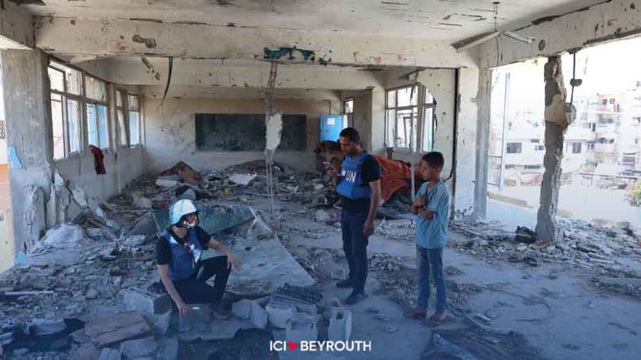 Frappe israélienne meurtrière sur une école de l'UNRWA à Gaza