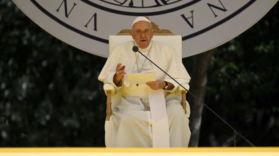 Aux JMJ, le pape insiste sur «l'urgence dramatique»