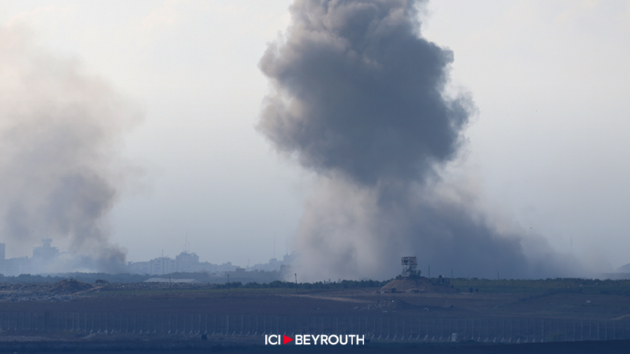 Un poste-frontière entre l'Egypte et Gaza frappé trois fois par Israël