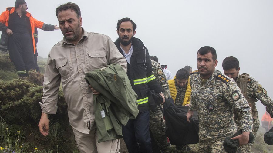 L'Iran a demandé l'aide de Washington après le crash d'hélicoptère