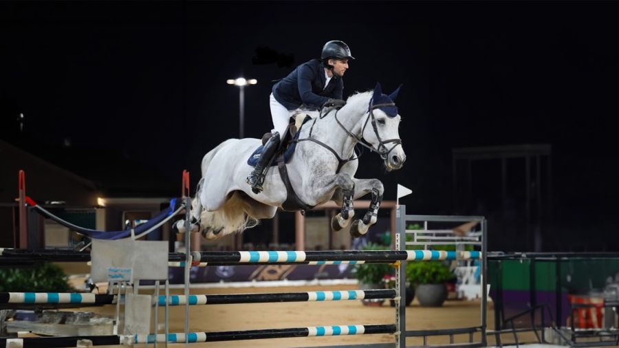 Roger Chammas, le Liban au galop et un podium 5* arraché à Doha