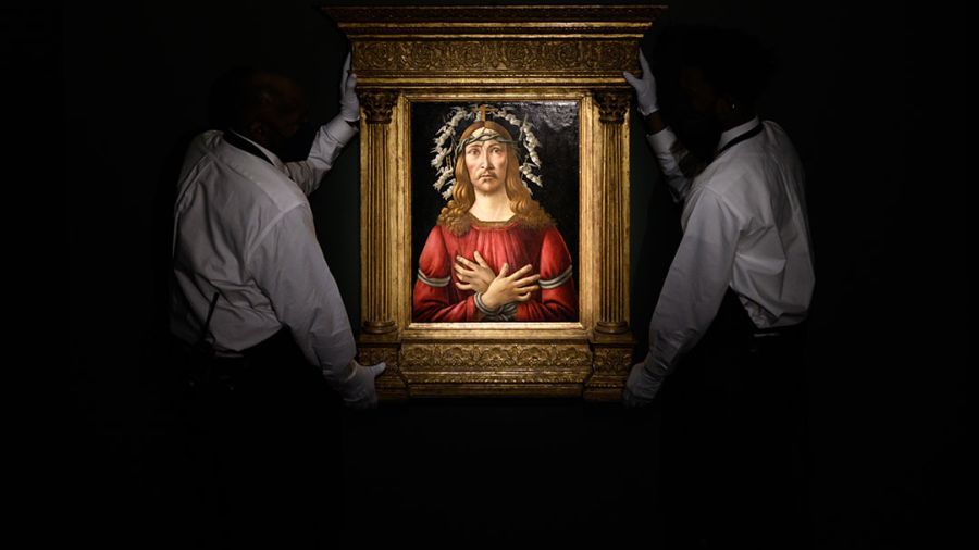 Un rare tableau de Botticelli vendu 45 millions de dollars aux enchères à New York