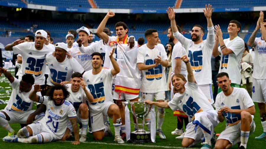 Le Real Madrid au sommet en Europe par sa valorisation