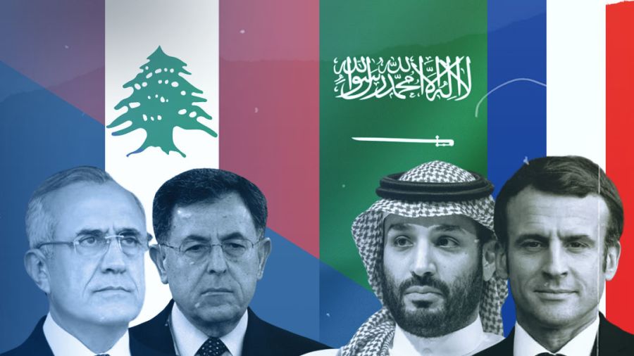 Sleiman et Siniora se félicitent de déclaration Macron-Ben Salman
