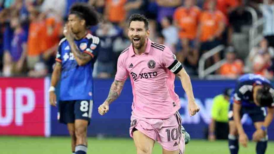 Nouvelle finale pour Messi et l'Inter Miami