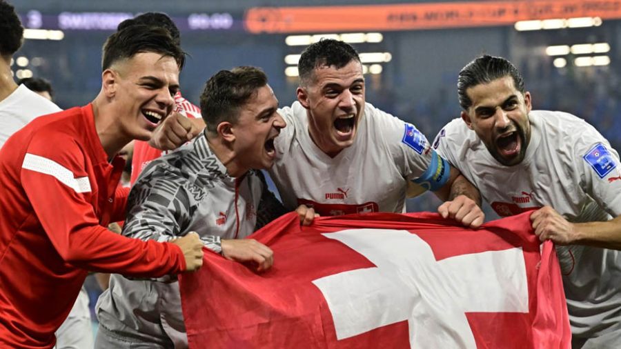 La Suisse accompagne le Brésil en huitièmes de finale