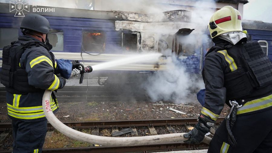 Kiev et Varsovie dénoncent une frappe russe sur un train à la frontière polonaise