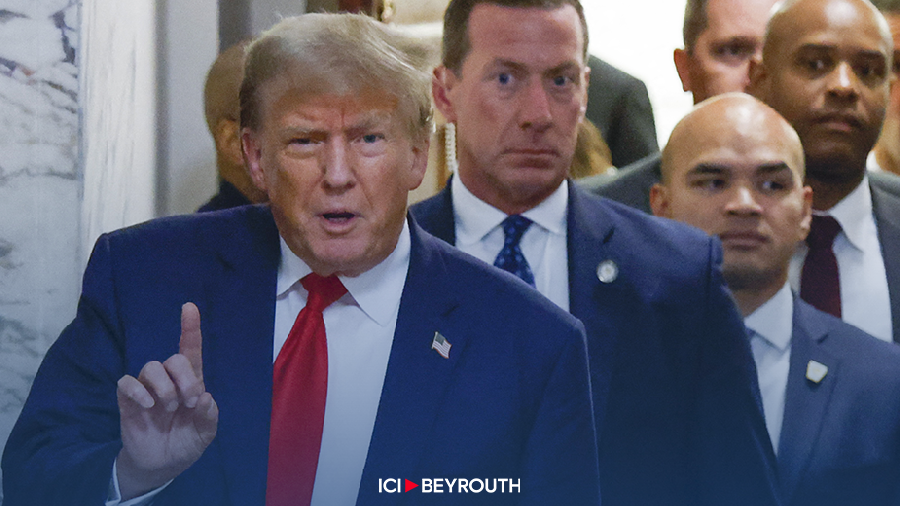 Trump recadré en direct par le juge à son procès