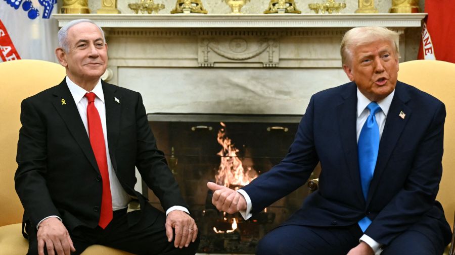 Droits de douane, Iran et Gaza au menu d'une visite de Netanyahou à Washington