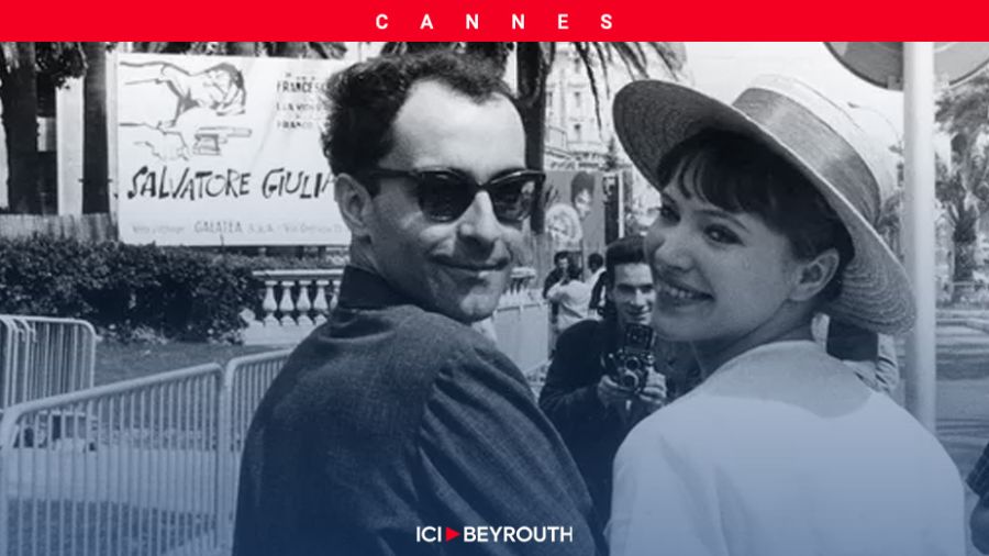 Jean-Luc Godard éternisé sur la Croisette