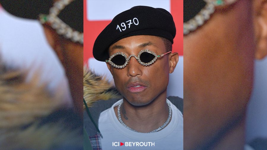 Pharrell Williams éblouit à la Fashion Week parisienne