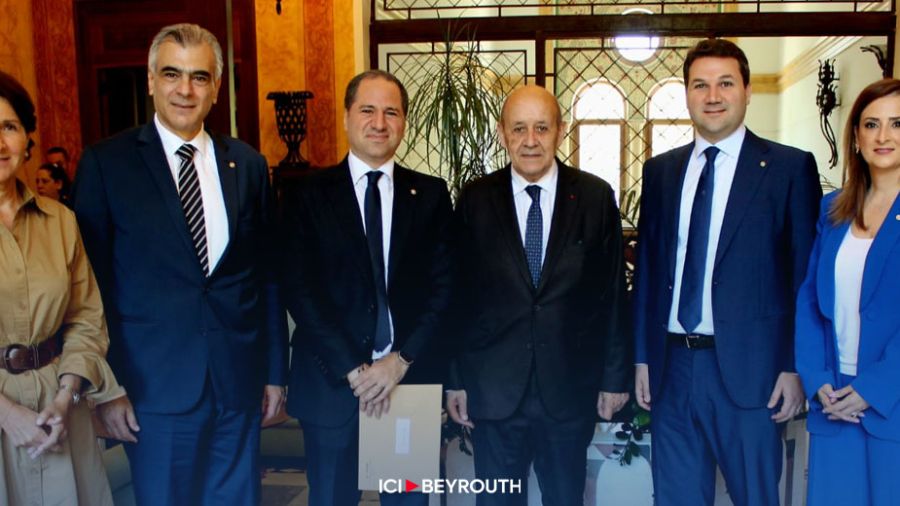 Gemayel: nous avons présenté un plan écrit à Le Drian