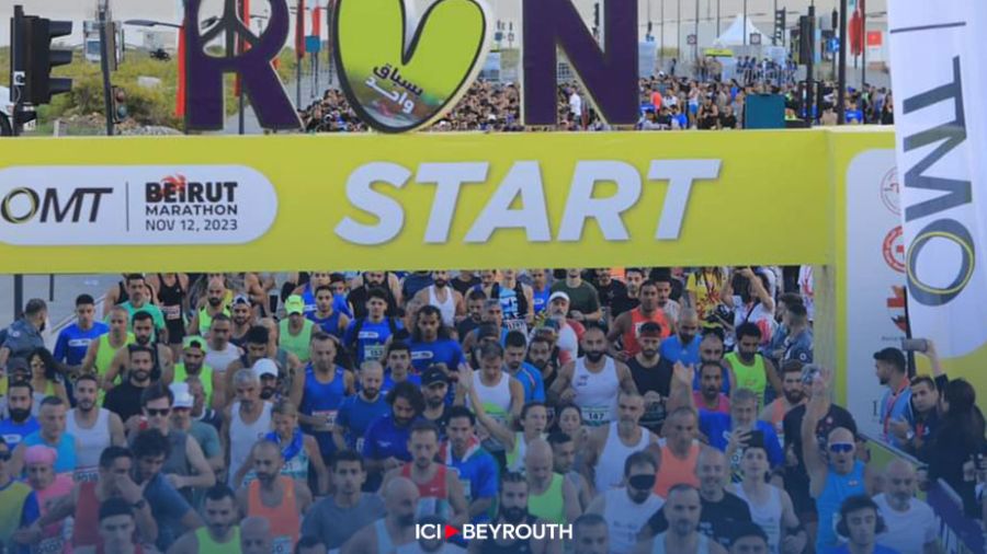 Le marathon de Beyrouth, une lueur d'espoir dans la grisaille ambiante
