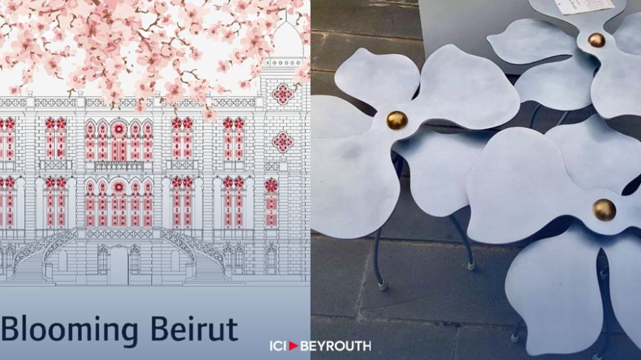 «Blooming Beirut»: éclosion artistique sur l'esplanade du musée Sursock