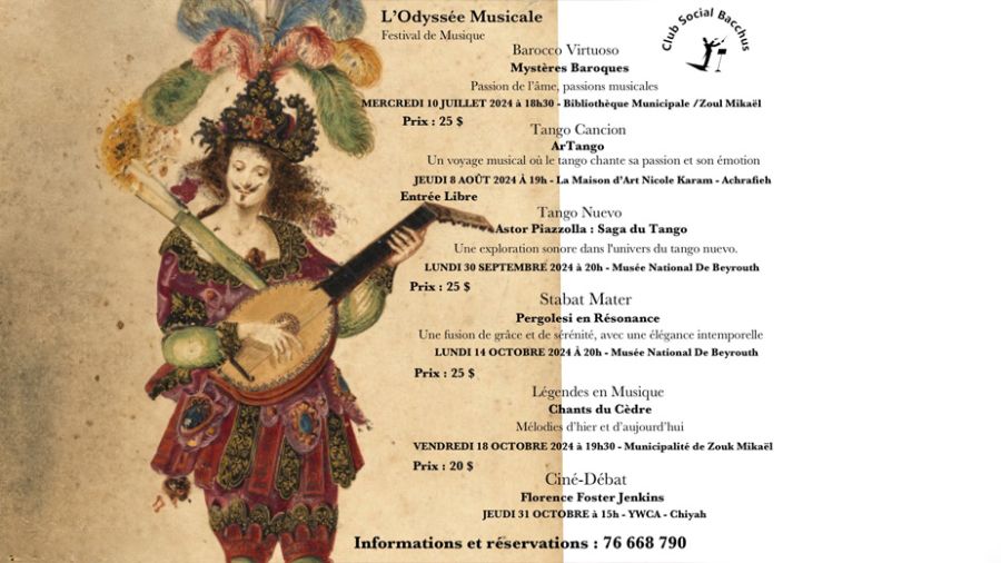 «L’Odyssée musicale» débute avec «Mystères baroques» à Zouk Mikaël