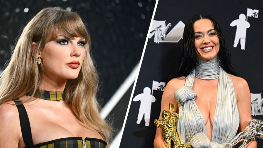 Taylor Swift et Katy Perry triomphent aux MTV Awards
