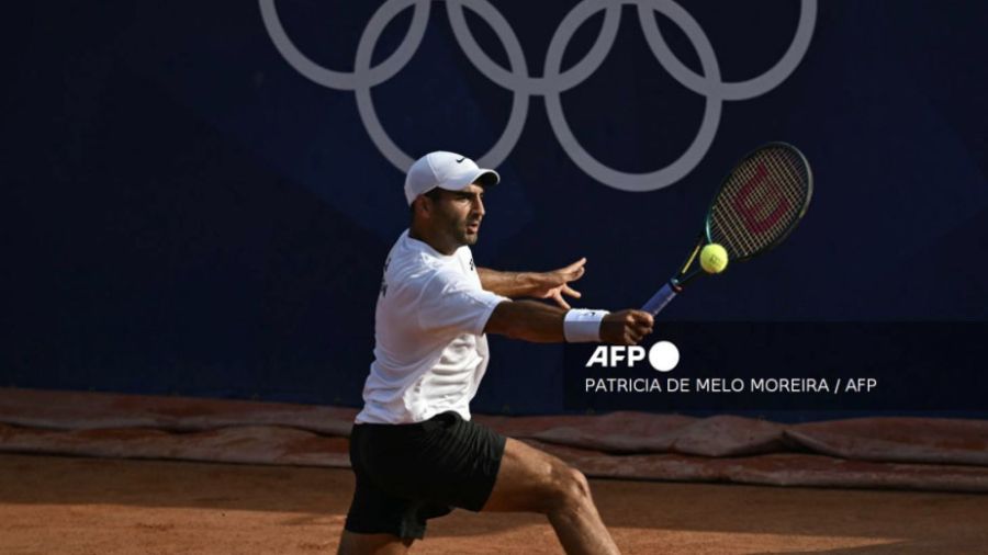 JO-2024 - Tennis: Benjamin Hassan s’incline de justesse face à Sébastien Baez
