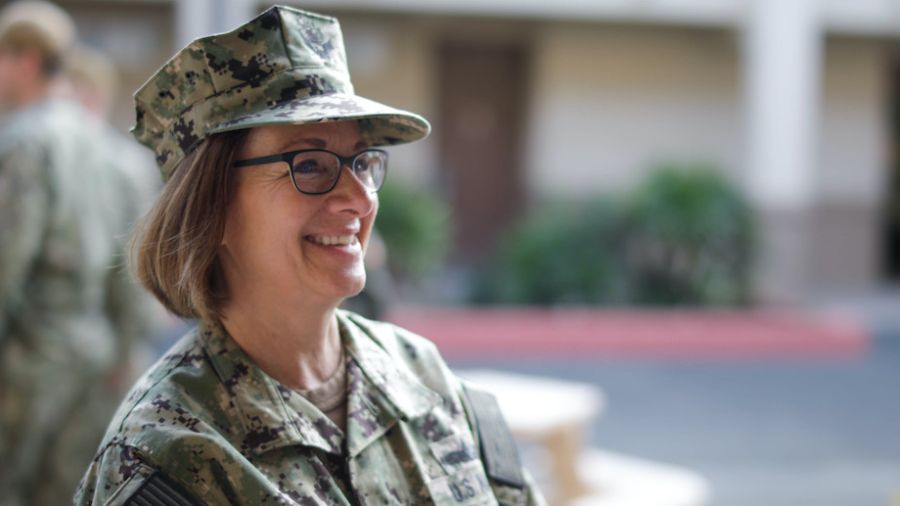 Une amirale aux commandes de l'US Navy
