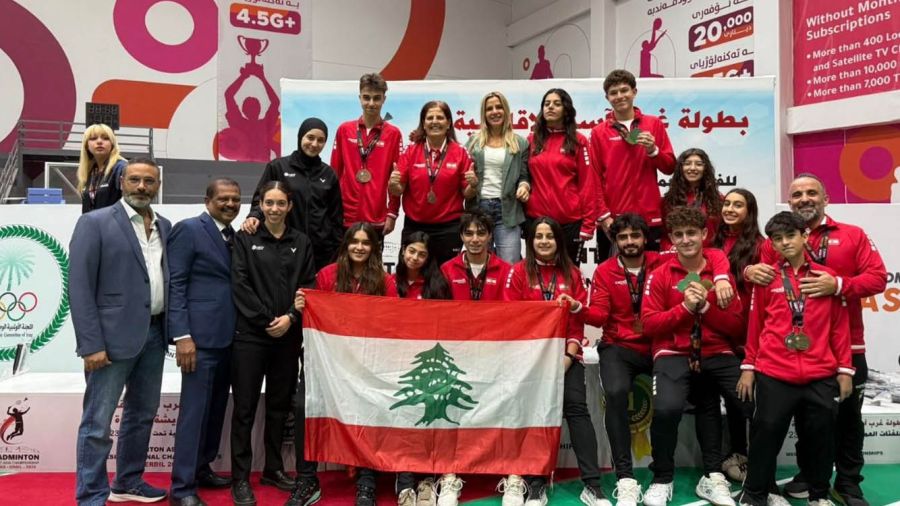Badminton : le Liban frappe fort à Erbil, 12 breloques dans l’escarcelle