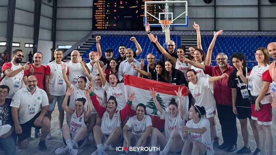 Kinshasa: les basketteuses libanaises remportent leur premier match!