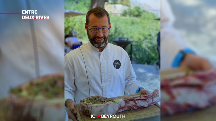 Le chef Youssef Akiki à Saint-Paul-de-Vence