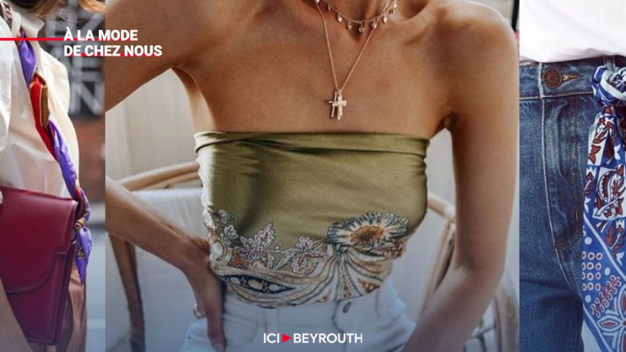 Tendance mode: porter le foulard pour être stylée cet été