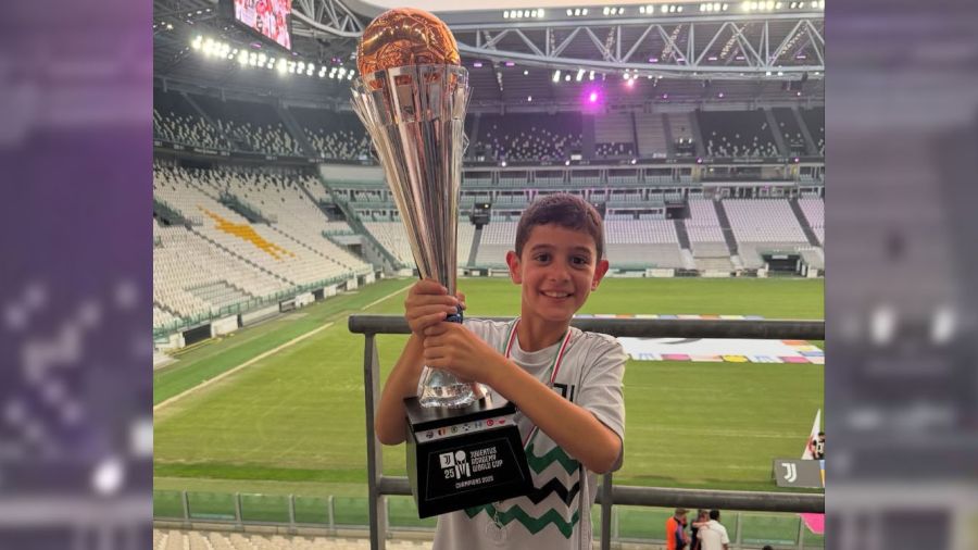 Ryan Abi Najem remporte la Coupe du monde des académies Juventus en Italie