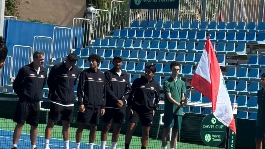 Coupe Davis: le Liban à une victoire de faire tomber la Syrie