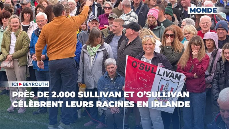 Près de 2.000 Sullivan et O’Sullivan célèbrent leurs racines en Irlande